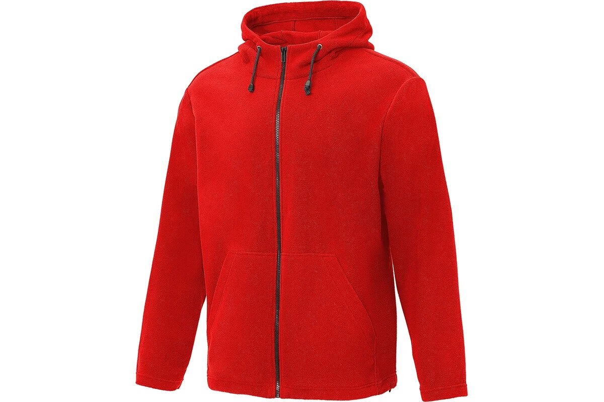 Союзспецодежда котлайн (KOTLINE) Толстовка флисовая с капюшоном красная 44-46 170-176