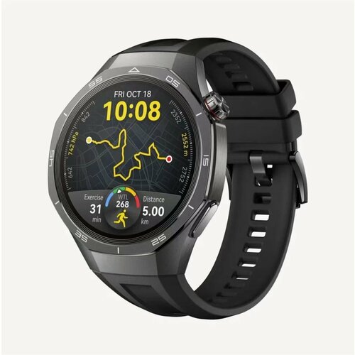 Смарт-часы Huawei Watch GT 5 Pro титановый корпус сапфирвое стекло черная 26999₽