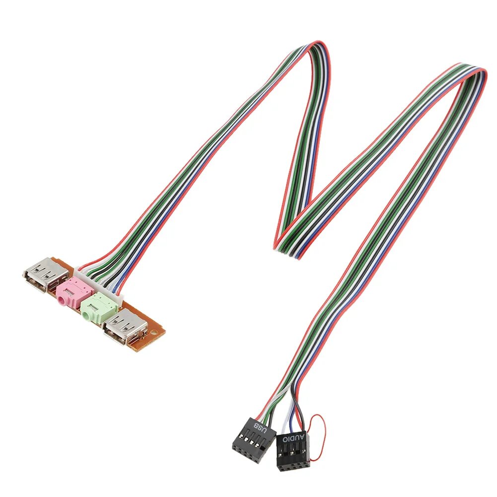 ANENG Кабель передней панели для ПК с USB и аудио