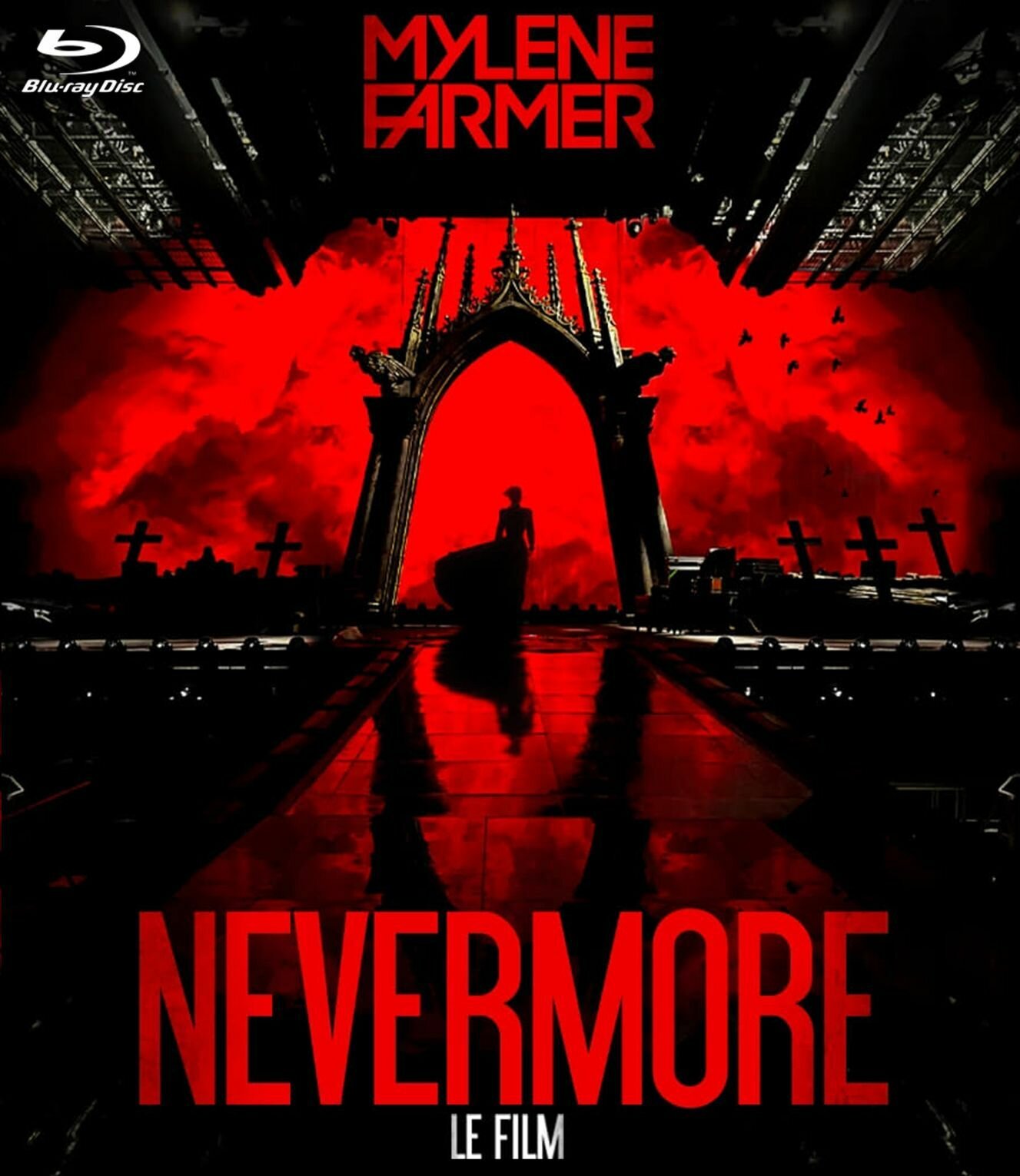 Mylene Farmer. Nevermore. Le film. 2024. Blu-ray(2024, Франция)