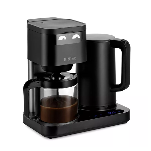 Кофеварка "2 в 1" Kitfort КТ-7143