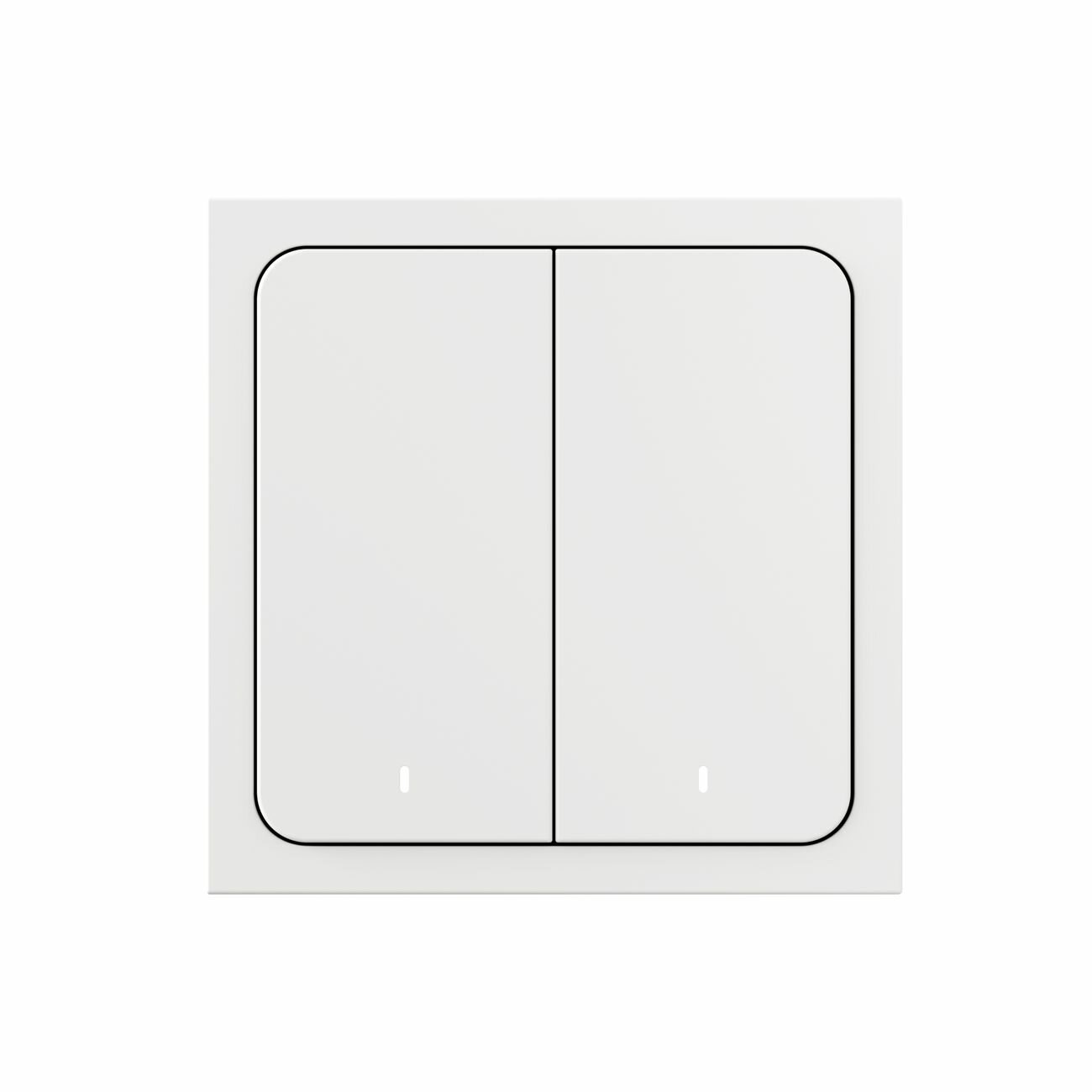 Умный выключатель Яндекс 2 клавиши, Zigbee, работает с Алисой — купить ...