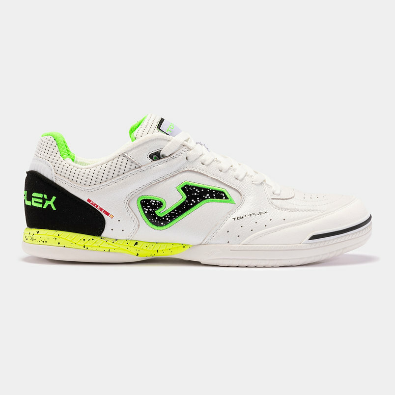 Футзалки JOMA, размер EU39 (25см длина стельки), белый/черный