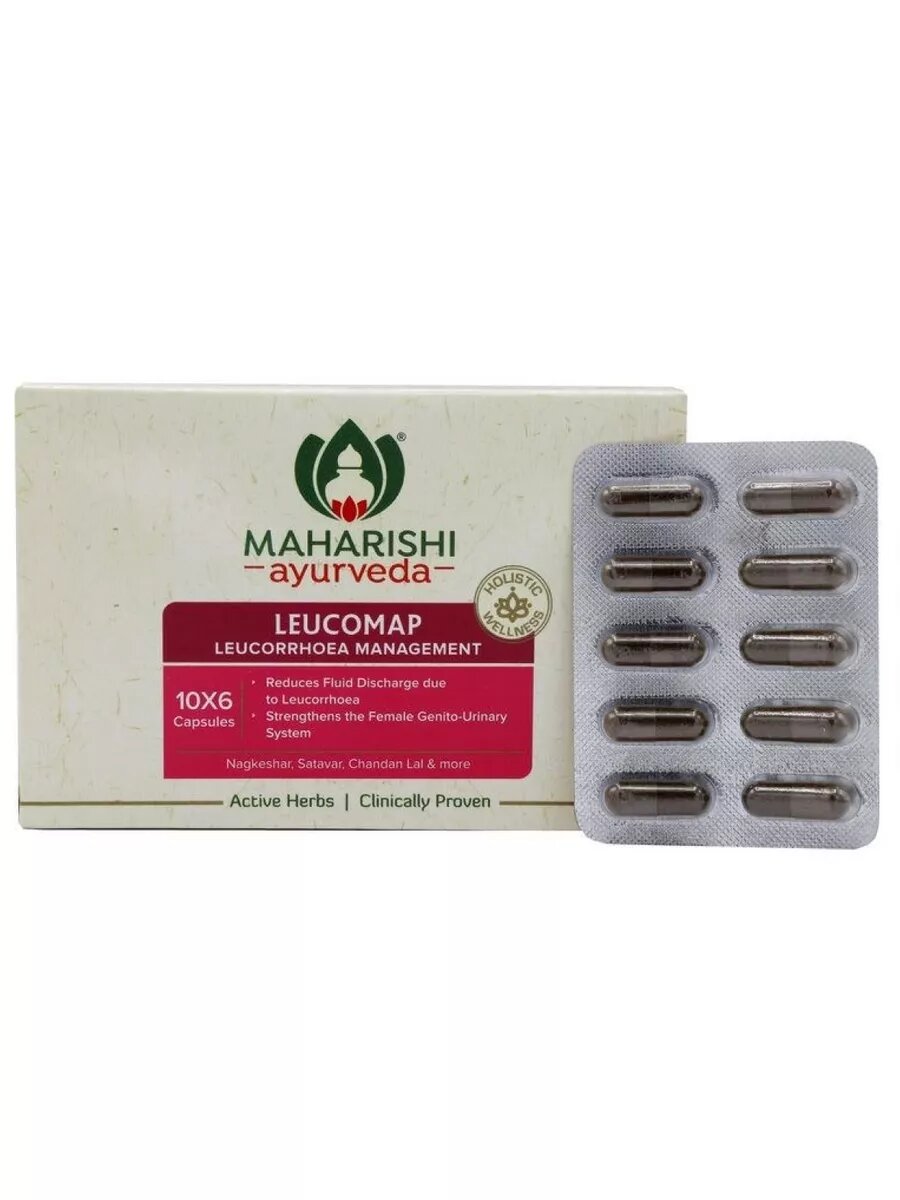 Картинки Лейкомап для женского здоровья (Leucomap), 60 шт