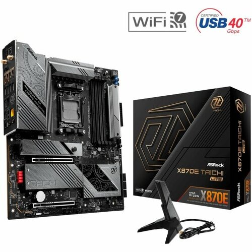 Материнская плата Asrock X870E TAICHI LITE AM5 EATX 87550₽