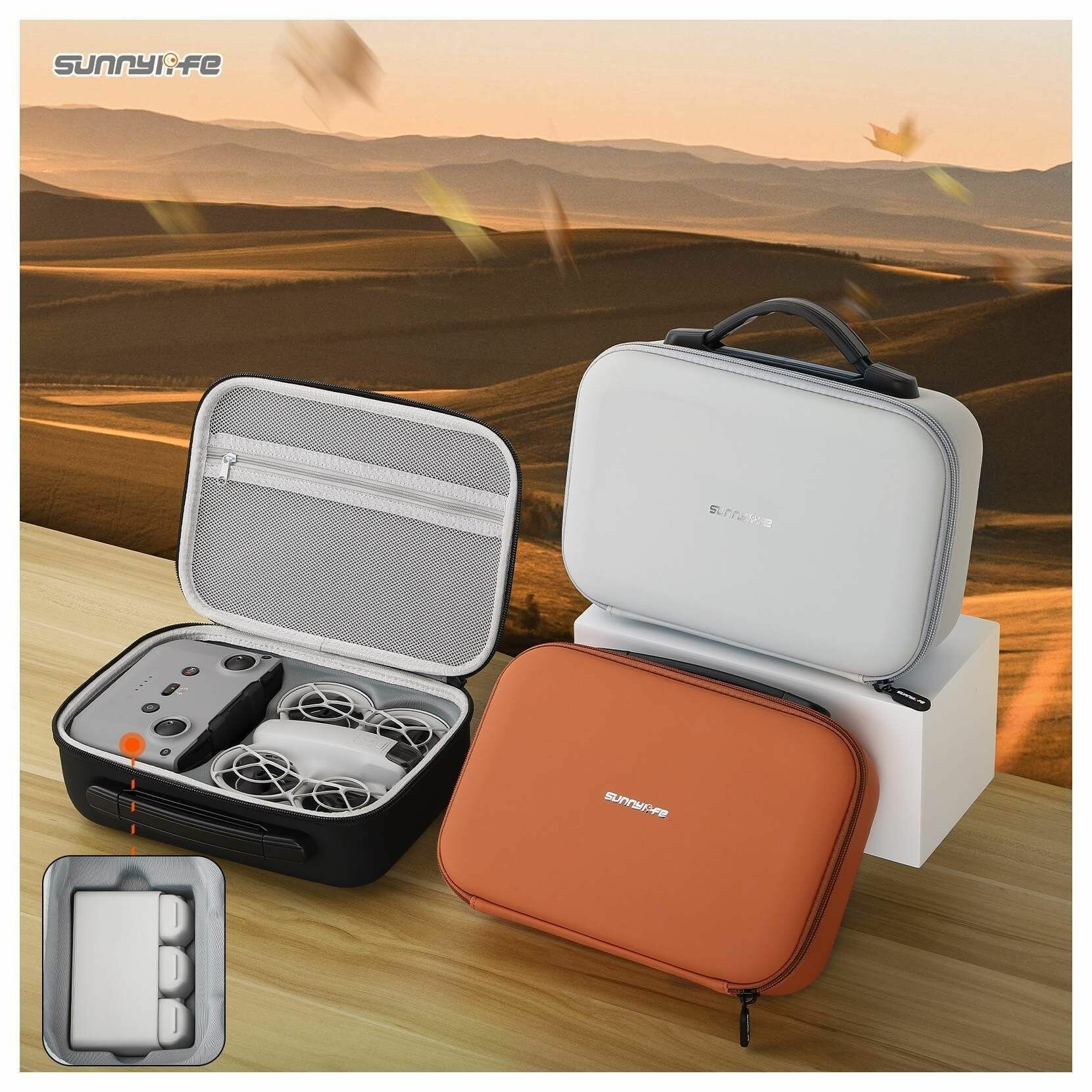 Кейс Sunnylife для DJI NEO combo (оранжевый) — фото 1