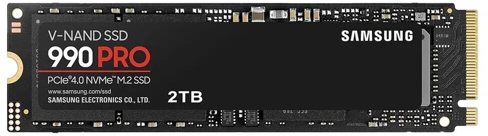 Твердотельный накопитель Samsung 990 PRO V9P2T0CW, 2TB M.2 NV, 1 штука — фото 1