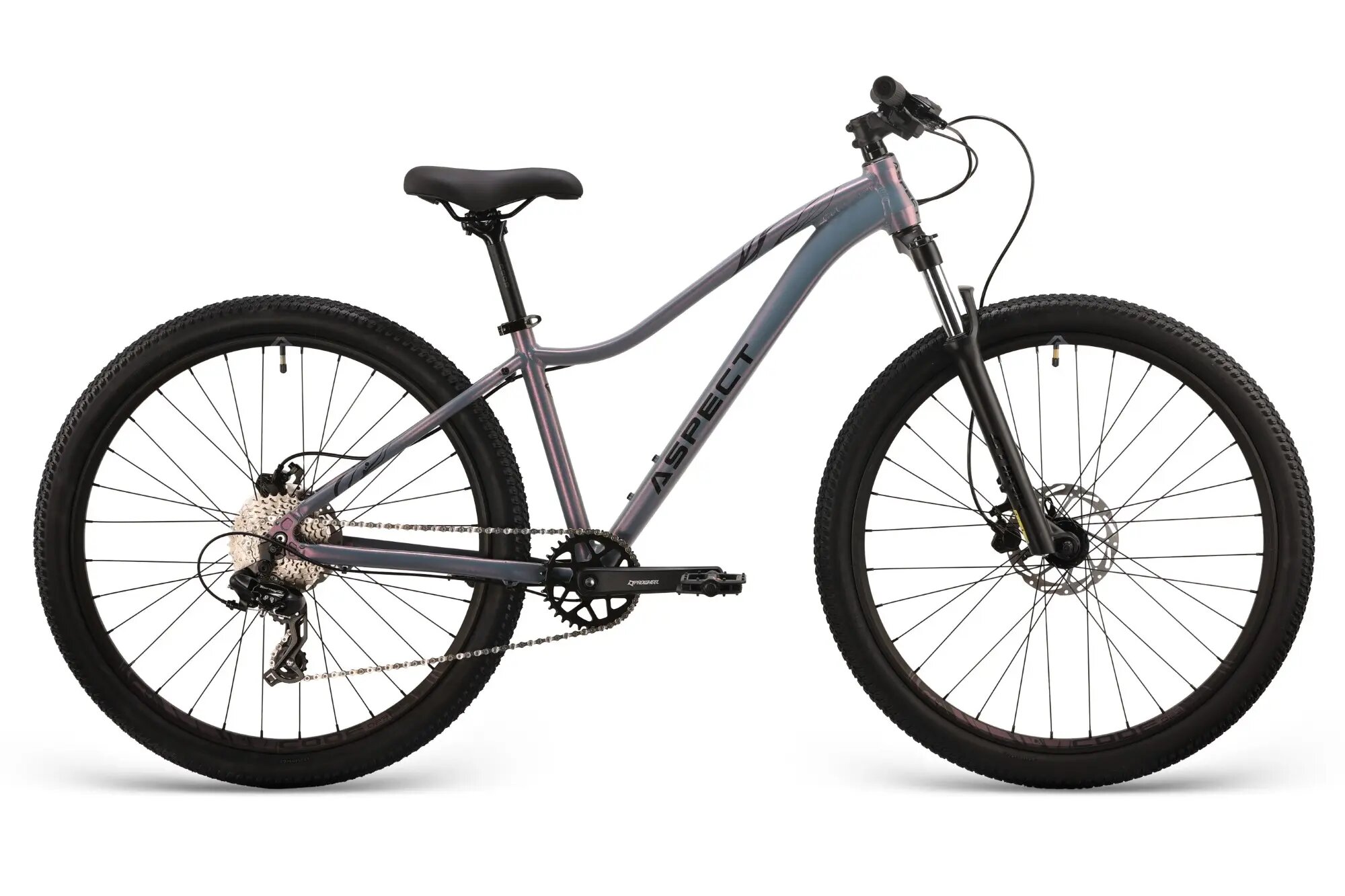 Велосипед Aspect Alma Pro 27.5 2025 (16", Фиолетовый)