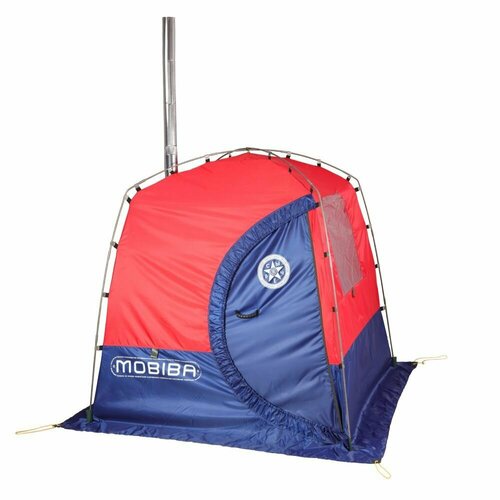 Мобильная баня палатка с печкой туристическая Мобиба с печью Жига-3 Кайфандра