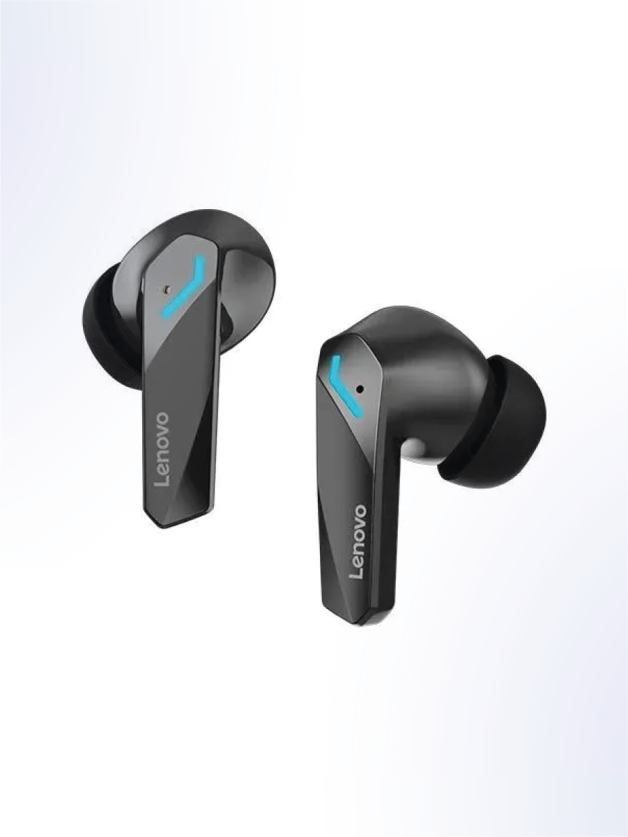 Беспроводные игровые наушники Lenovo GM2 Pro, Bluetooth 5.3, чёрные — фото 1