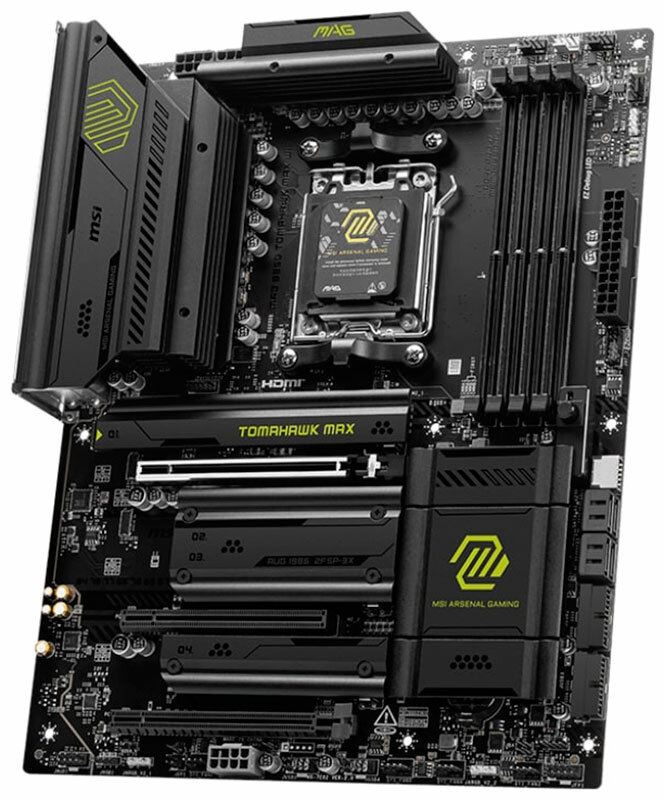 Материнская плата MSI MAG B850 TOMAHAWK MAX WIFI (AM5, ATX) — фото 1