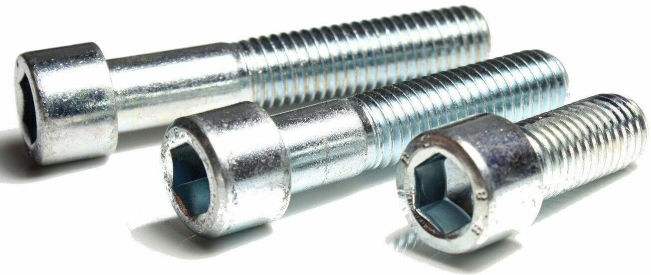 Винт с полусферической головкой M3x6 DIN 7985 оцинк. (60шт.) МС