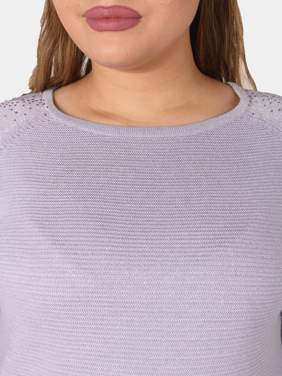 Свитер размер One Size, , лавандовый — фото 1