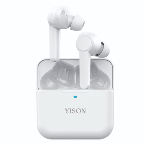 Наушники Yison T5, беспроводные, время зарядки 2 часа, емкость аккумулятора 300мАч — фото 1