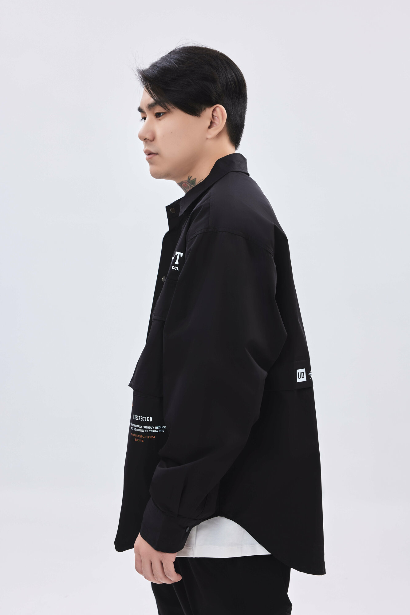 Рубашка TERRA PRO, размер M, black — фото 1