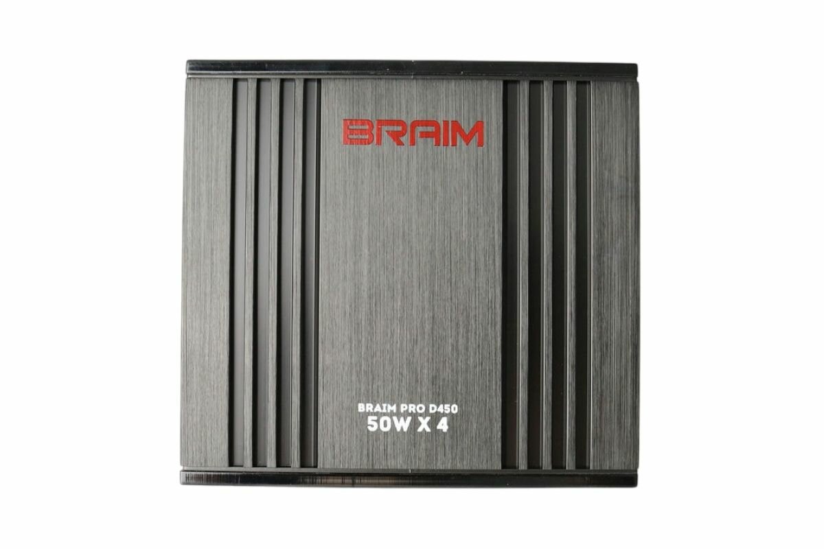 Усилитель Braim Pro для android магнитол D4.50 (4-канальный для андроид магнитолы 4*50 ватт)