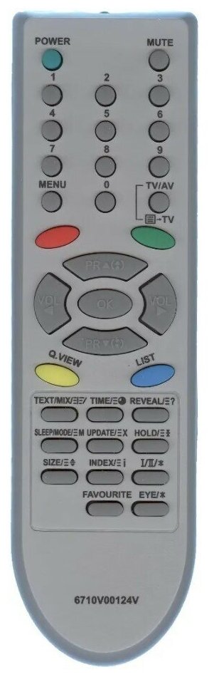 Пульт ДУ для LG 6710V00124V