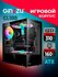 Корпус Ginzzu CL100 ATX закаленное стекло боковая и передняя пане...