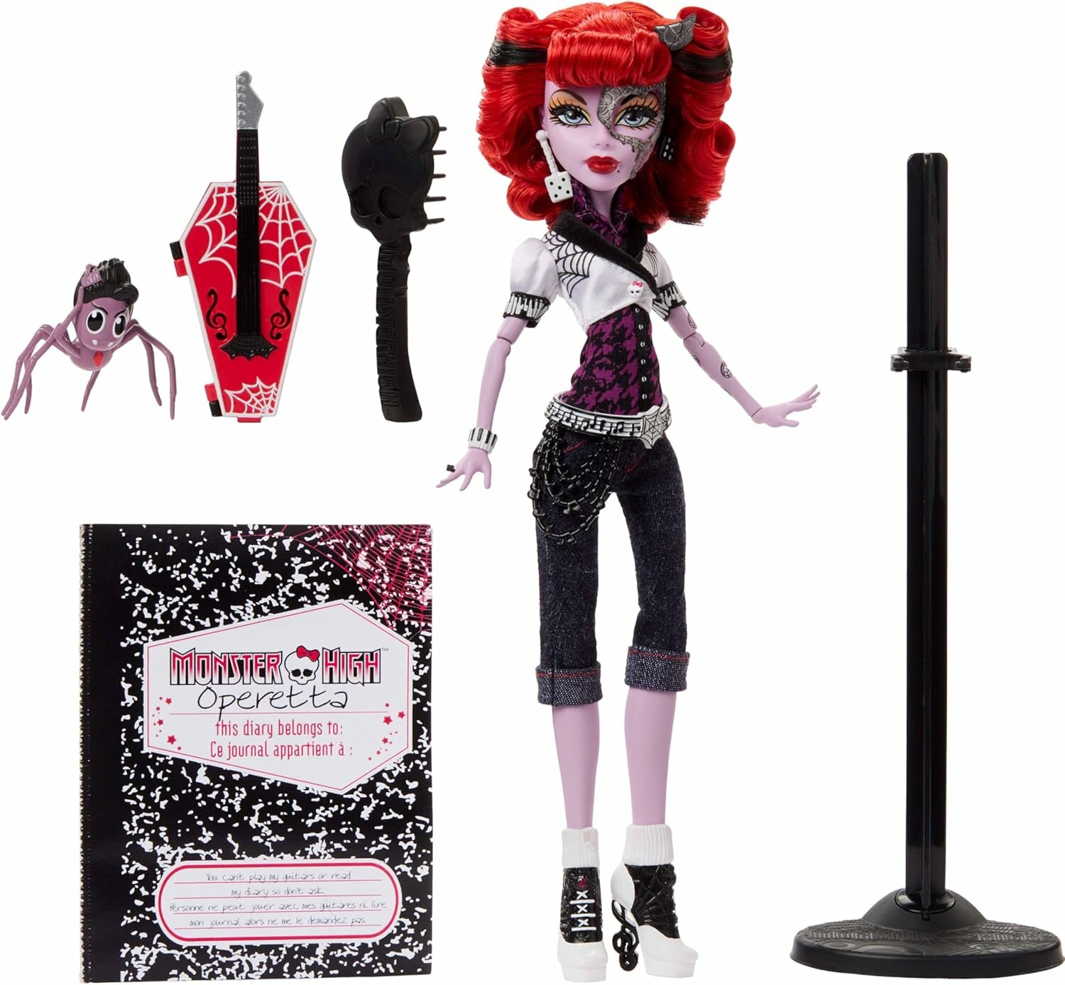 Кукла Монстер Хай Оперетта Boo-riginal Creeproduction Doll Operetta Collectible Reproduction