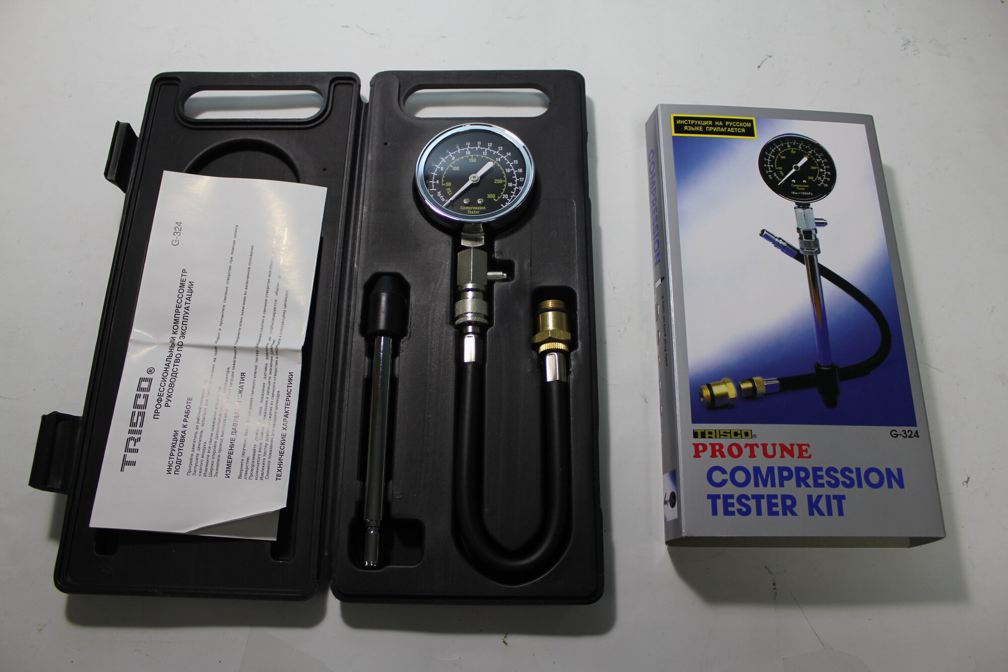 Бензиновый компрессометр TRISCO G-324