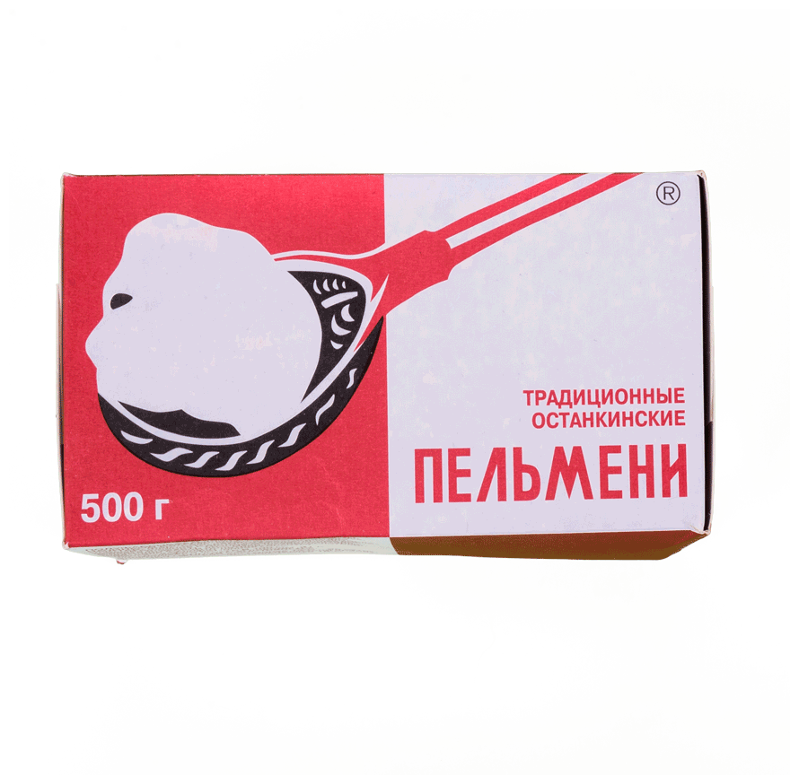 Пельмени Останкино "Останкинские", в картонной упаковке, 500 г