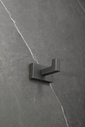 Изображение товара Крючок для ванной, для полотенец, для кухни из нержавеющей стали, цвет вороненая сталь BELZ B90405-1