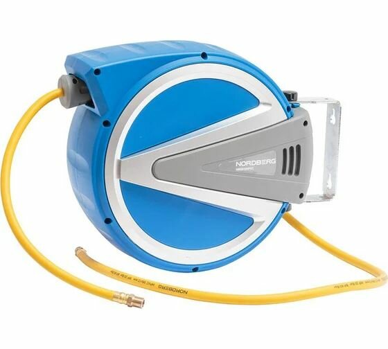 Шланг воздушный на катушке, гибридный PVC 8х12 мм, 15+1 м NORDBERG HR0815HPVC