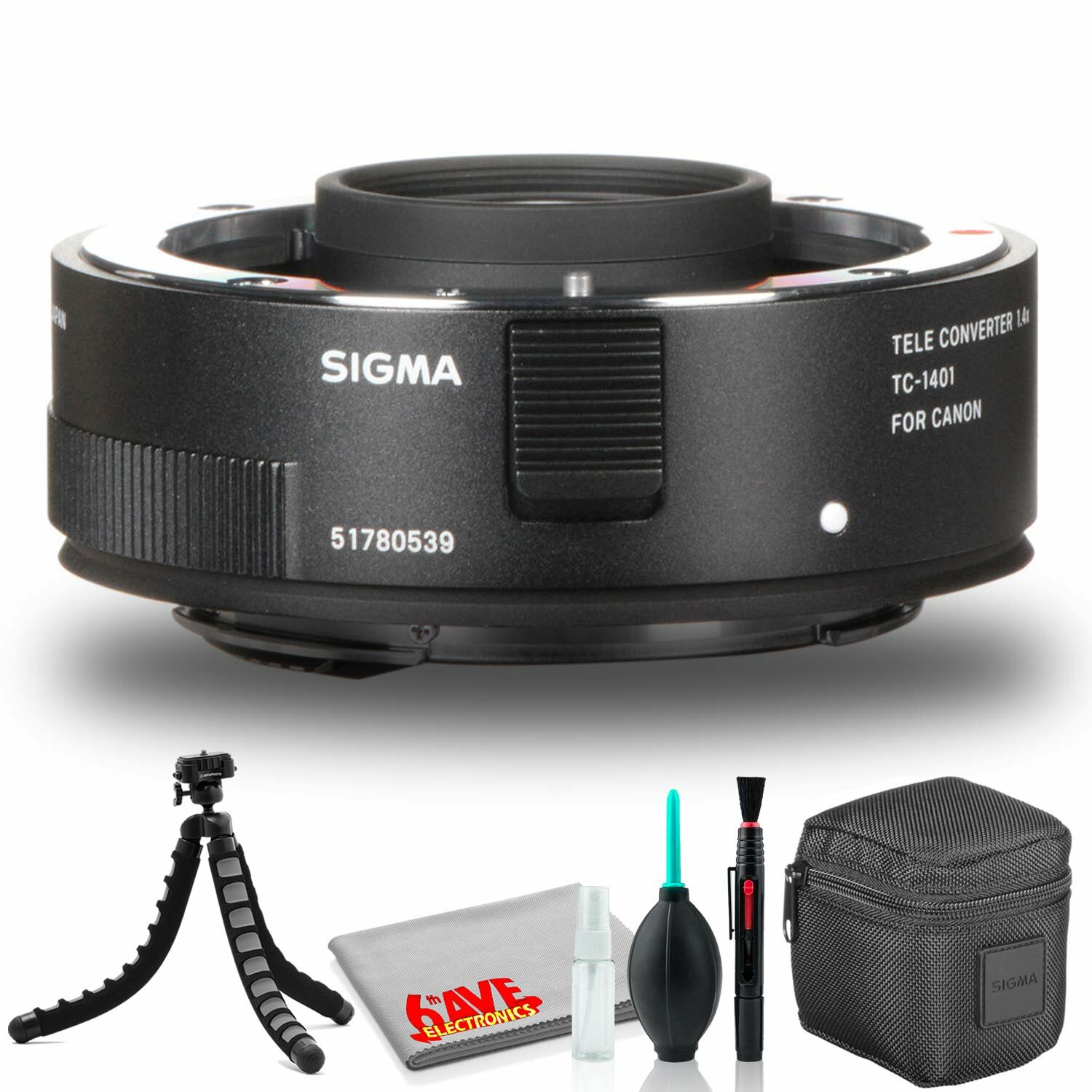 Телеконвертер SIGMA TC-1401, для Canon EF, влагозащита, пылезащита