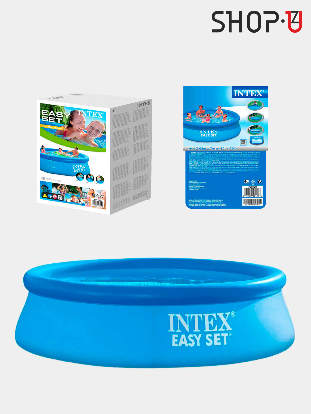 Бассейн каркасный Intex Prism/Metal Frame /Ultra XTR Frame Intex / Intex Easy Set — фото 1