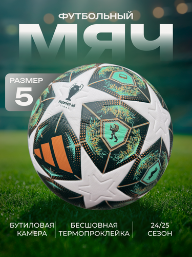 Изображение товара Мяч футбольный "Лига Чемпионов", бесшовный, полиуретан/резина, размер 5