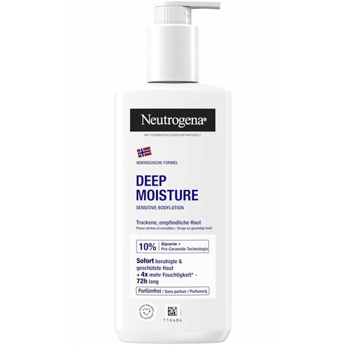 Лосьон для тела Deep Moisture мгновенное впитывание Neutrogena 250 мл 1100₽