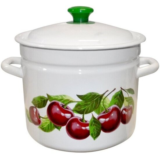 Кастрюля Кмз 7 0л цилиндр Вишневый сад  41804 192 6 У2 Вишн  сад 