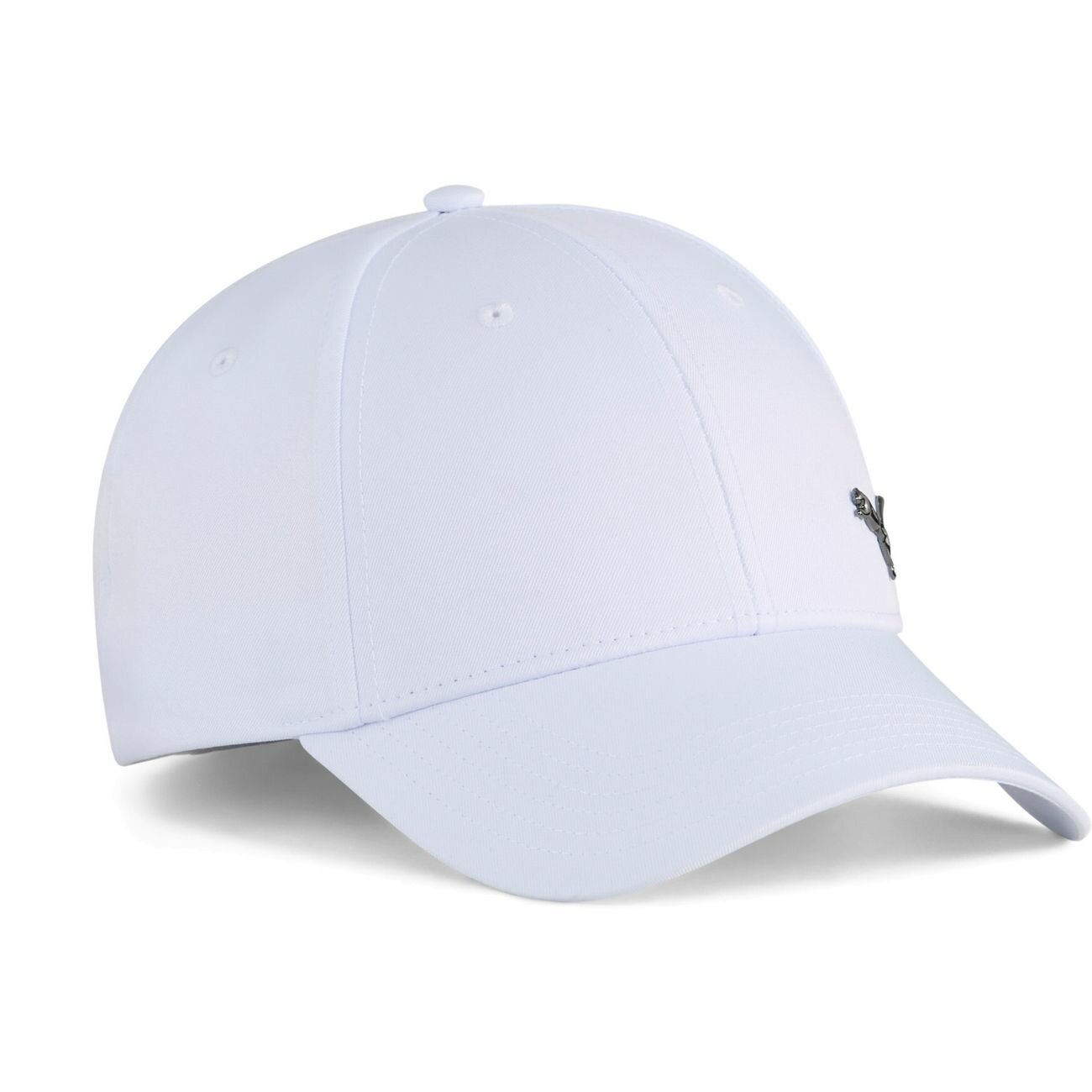 Бейсболка PUMA ESS Metal PUMA Cat Baseball Cap для женщин, размер X, белый