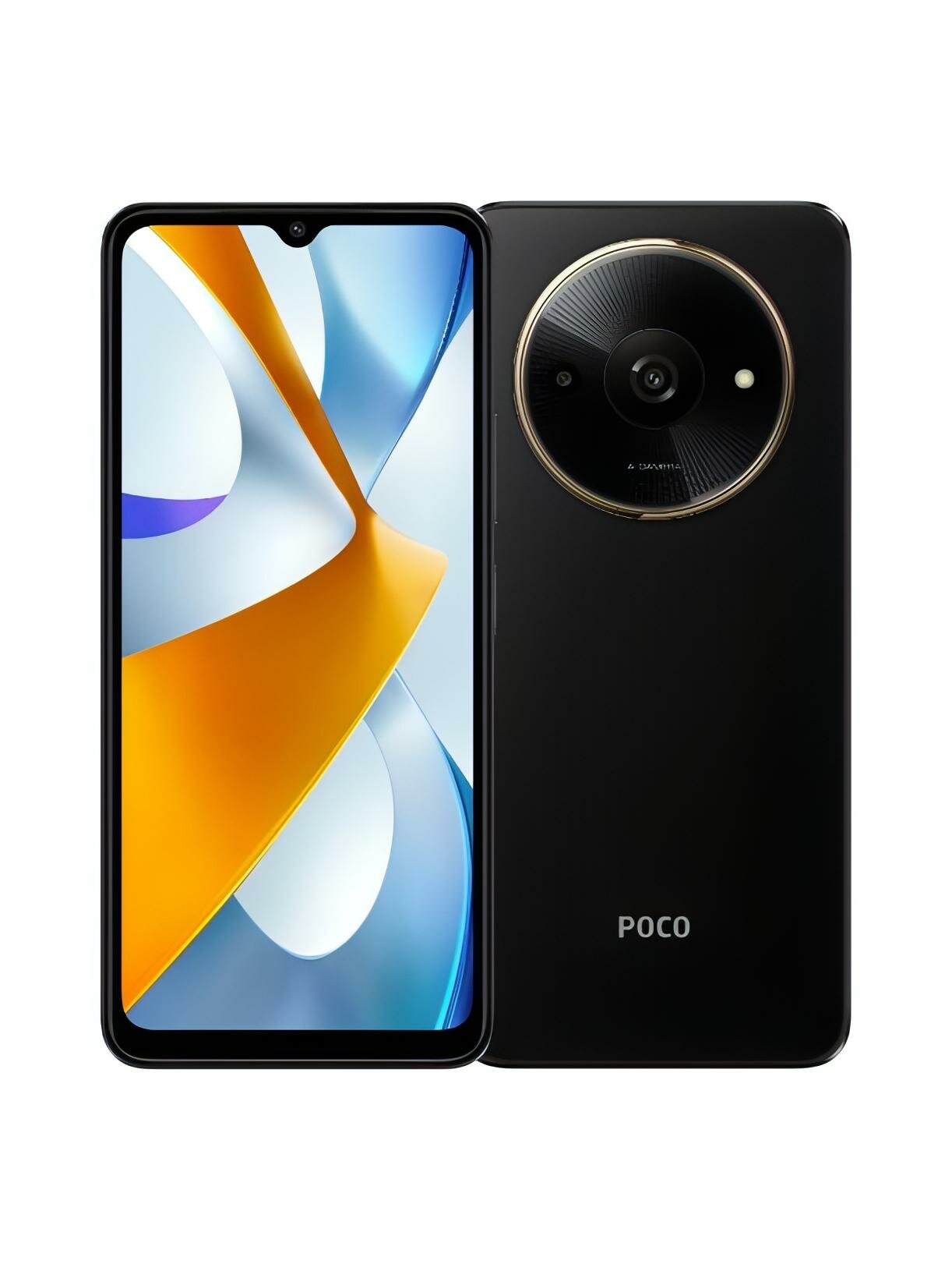 Смартфон POCO C61 3/64GB Black — фото 1