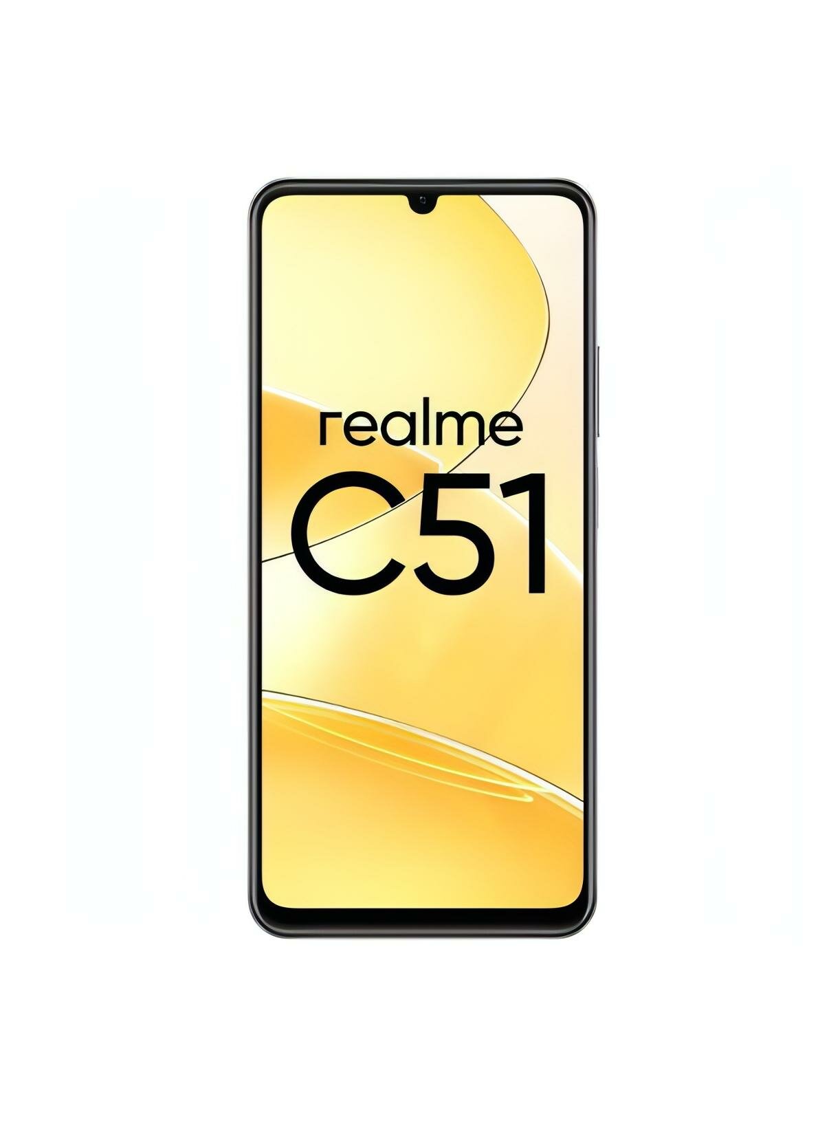 Смартфон realme C51 4/128GB Black Carbon (RMX3830) — фото 1