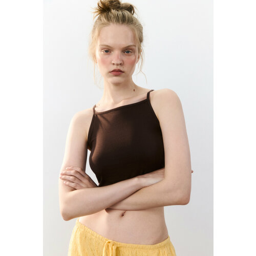 фото Топ befree young, размер l/xl, шоколадный