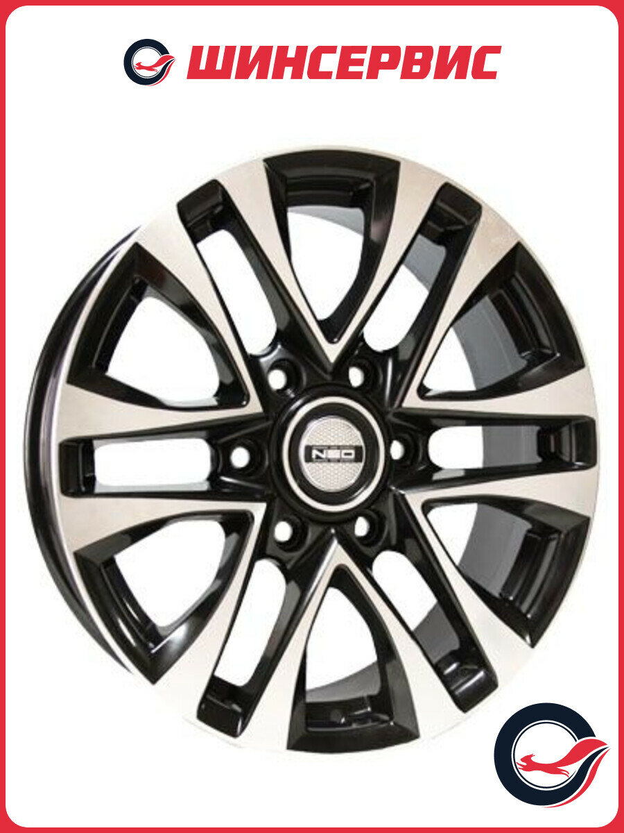 Литой диск NEO 832 R18x7.5J 6x139.7 ET25 ЦО106.1