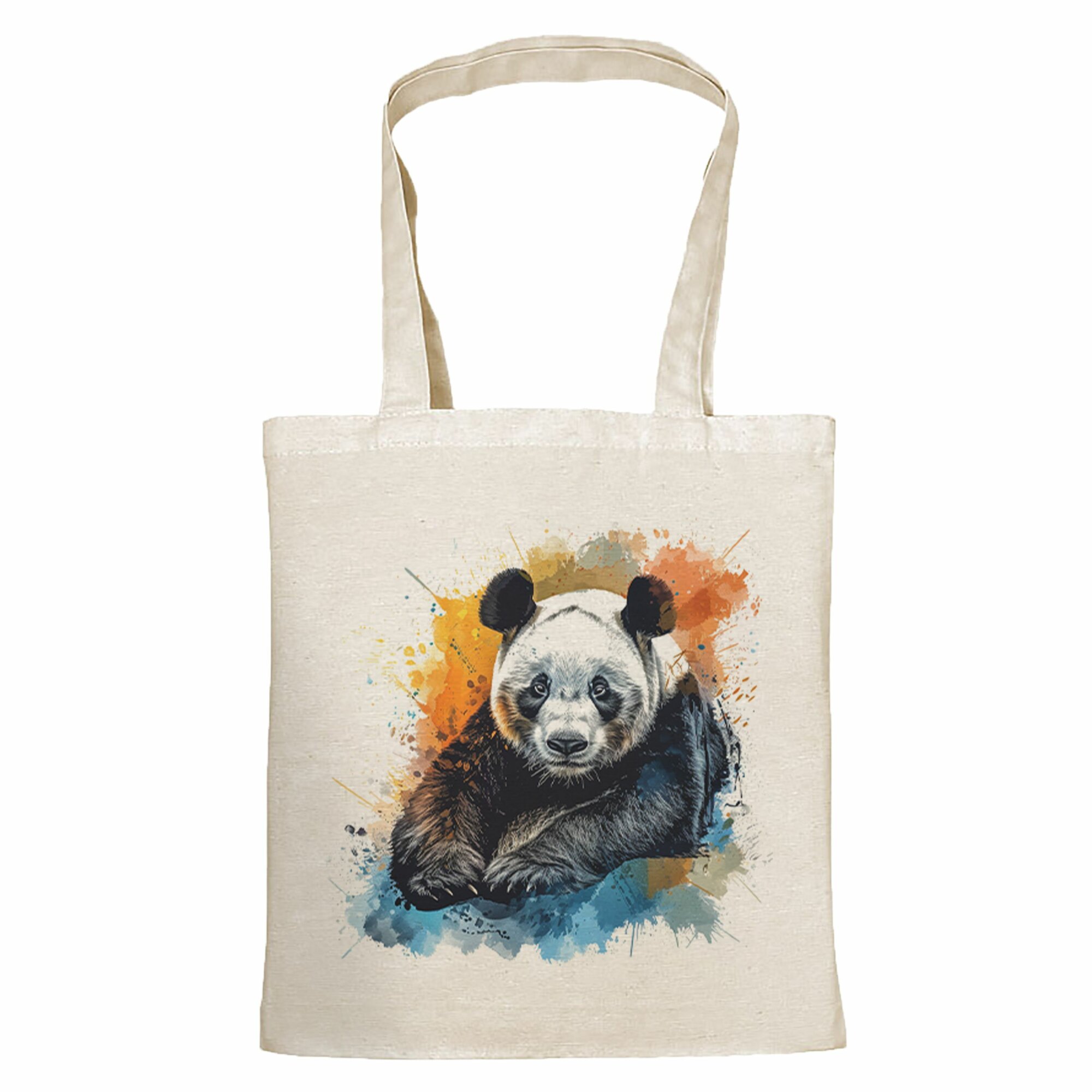 Сумка шоппер Gerasim, синий, черный, оранжевый — фото 1