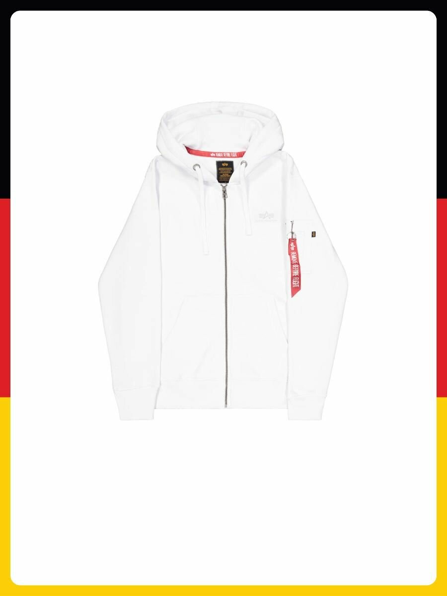 Анорак ALPHA INDUSTRIES Базовая коллекция, размер L, белый