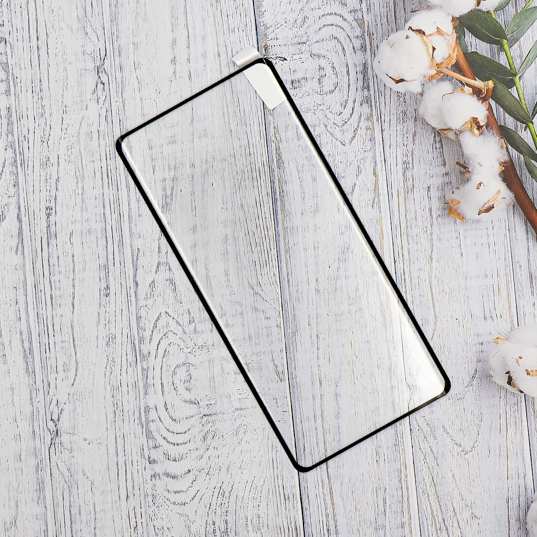 Защитное стекло на Google Pixel 7 Pro, полный клей, черное, X-CASE — фото 1