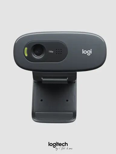 Веб-камера Logitech "HD Webcam C270", HD-качество, 720p, встроенный микрофон — фото 1
