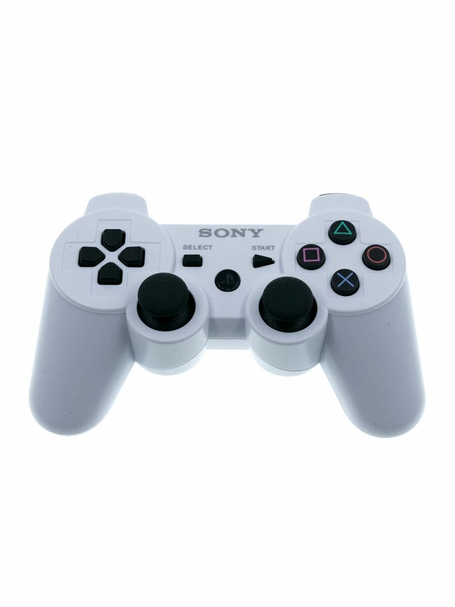 Игровой беспроводной геймпад для PS3, Bluetooth, с гироскопом, белый