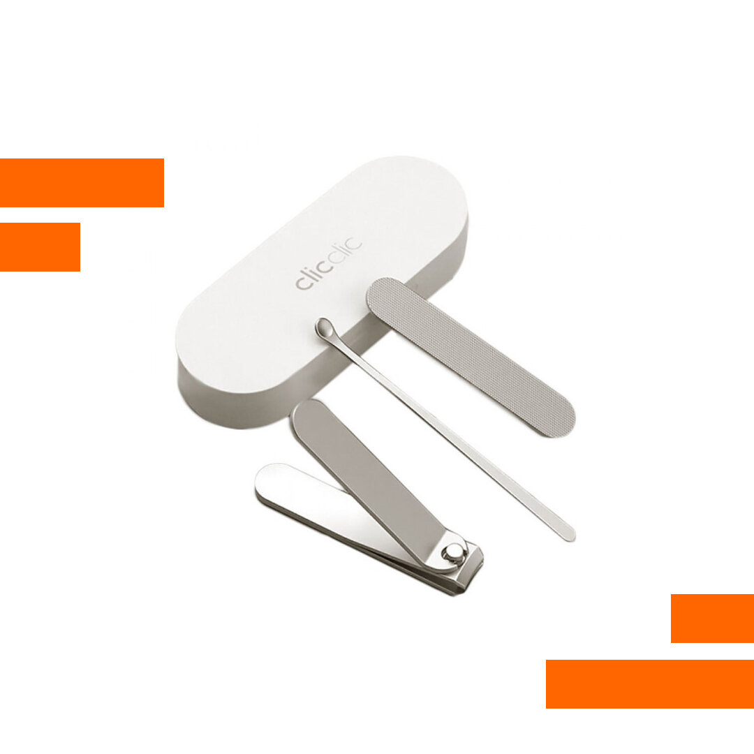 Маникюрный набор Hoto Clicclic 3 in 1 Nail Clipper Set (CTT001CN)