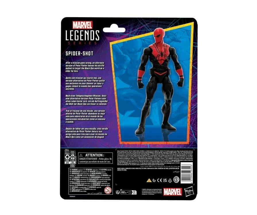 Spider-Man vs. Wolverine — Фигурка Spider-Shot (Marvel Legends, 15 см) — фото 1