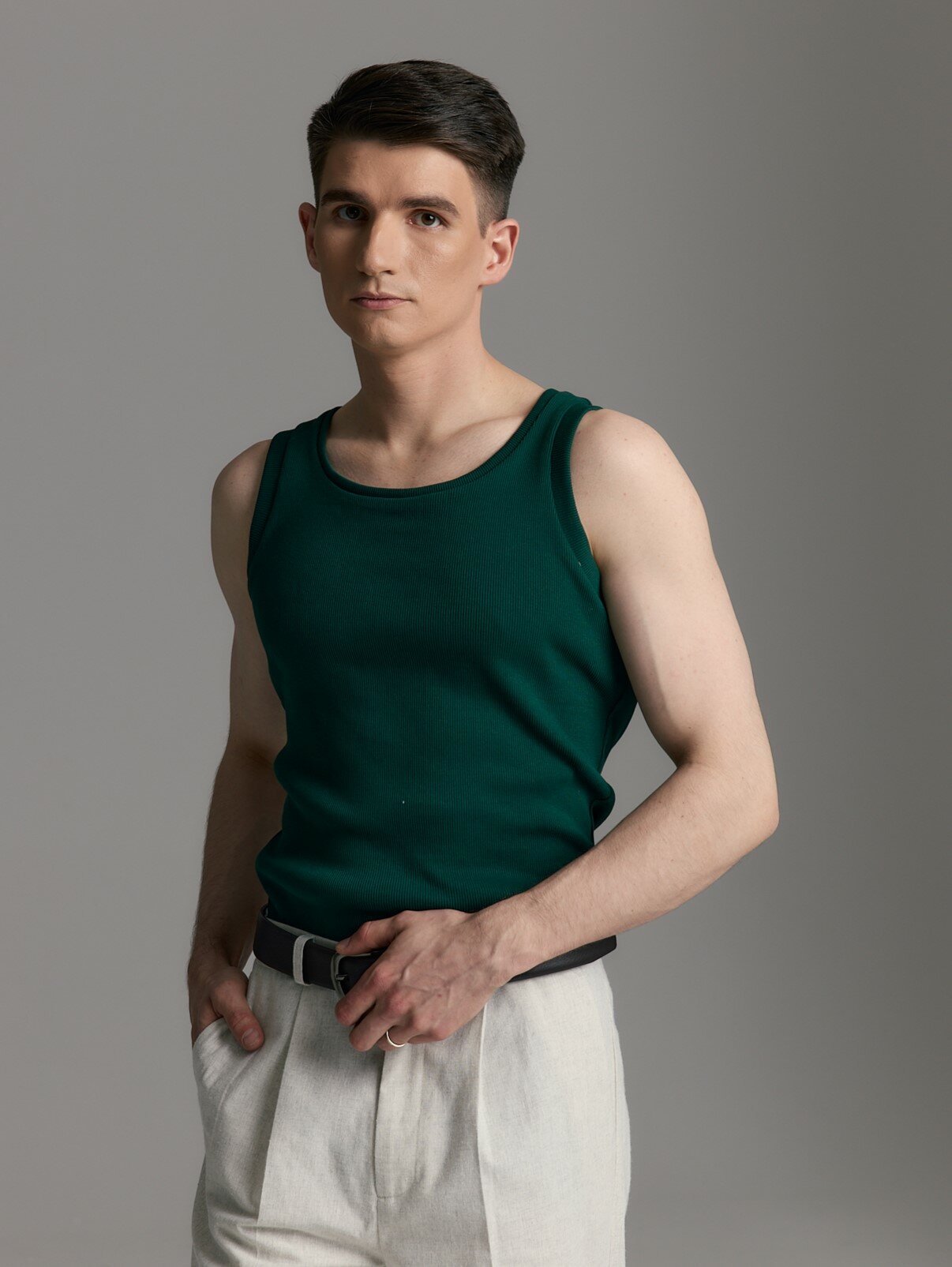 Майка ENDY KOCH в рубчик