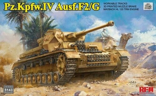 Изображение товара 5143 RFM Танк Panzerkampfwagen IV Ausf. F2/G 1/35