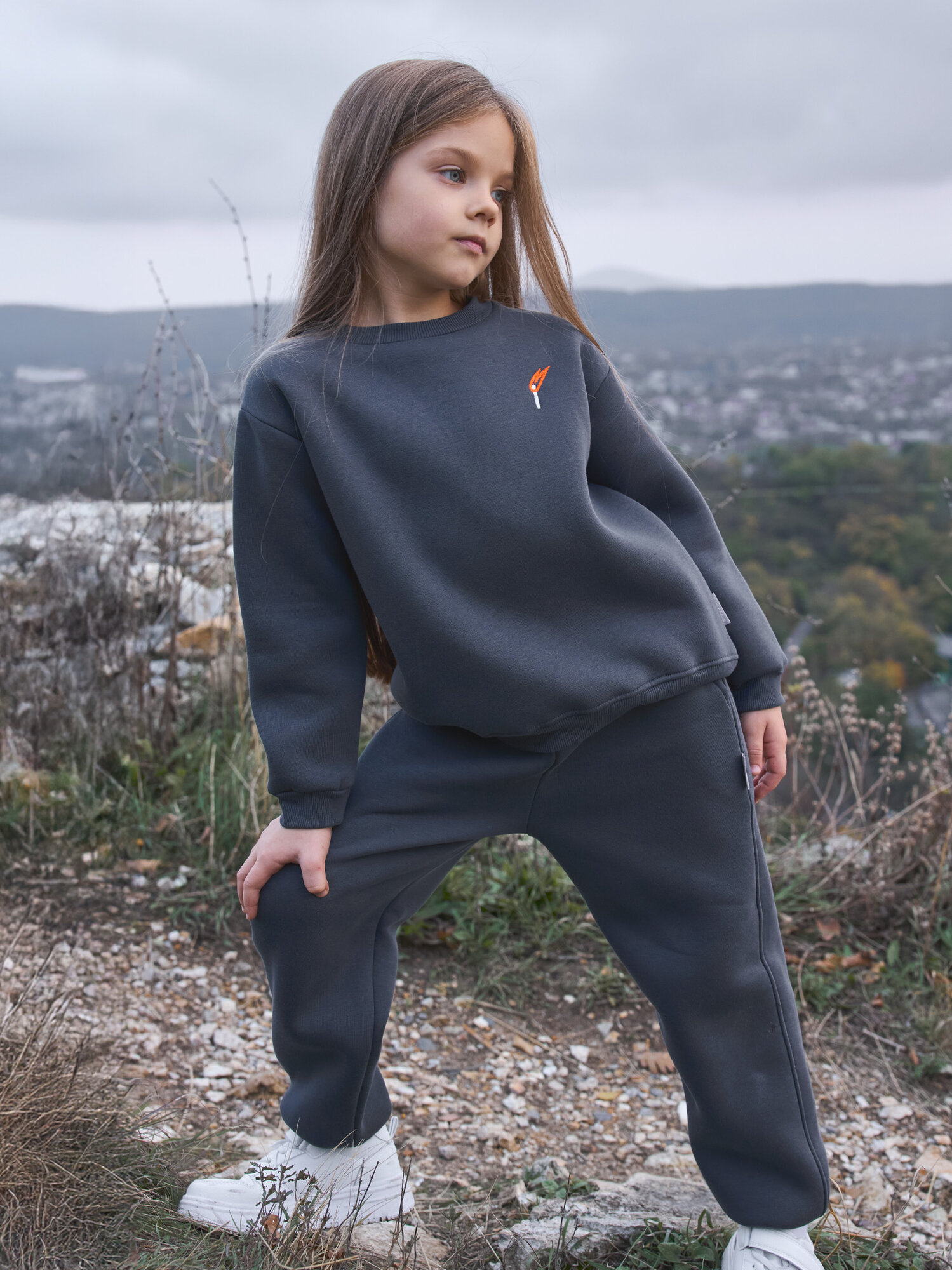 Комплект одежды Bossa Nova, размер р.122, графитовый — фото 1