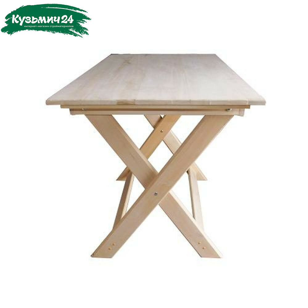 Стол раскладной 755х1200х600 мм Липа