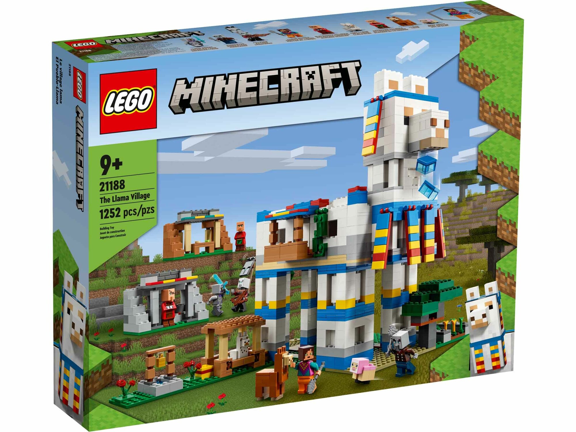 Конструктор LEGO Minecraft 21188 Деревня Лам