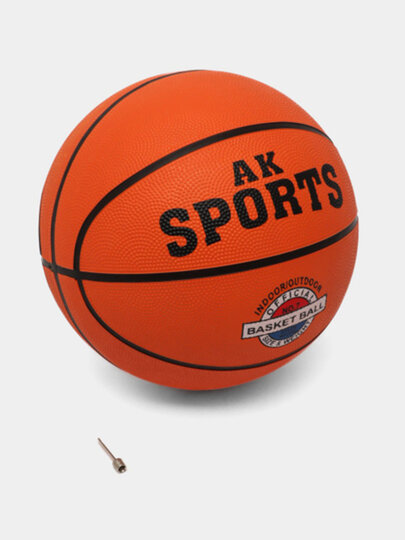 Игровой баскетбольный мяч — детский, прочный, лёгкий